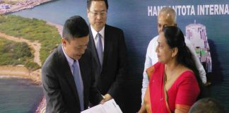 One-stop service center opened in Hambantota port to woo investors