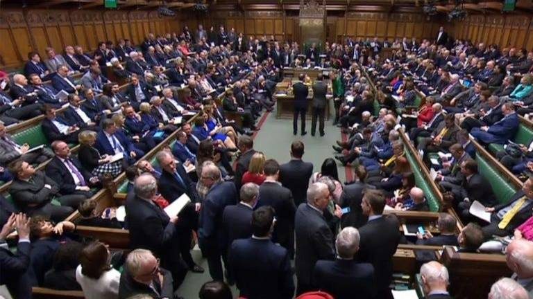 British parliament backs Brexit delay