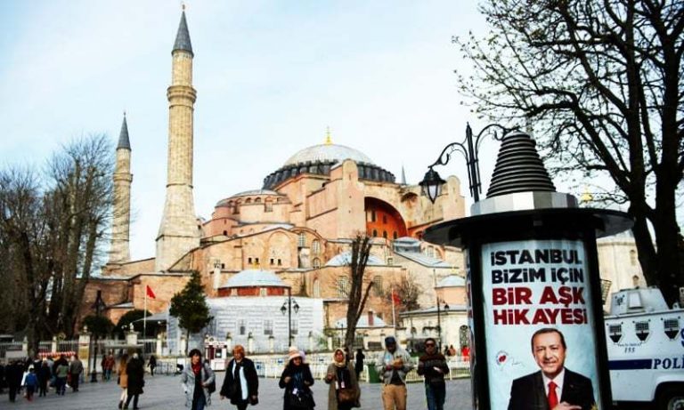 Erdogan says time has come for Hagia Sophia to be a mosque