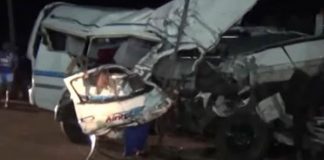Four dead, five injured in collision with tipper truck