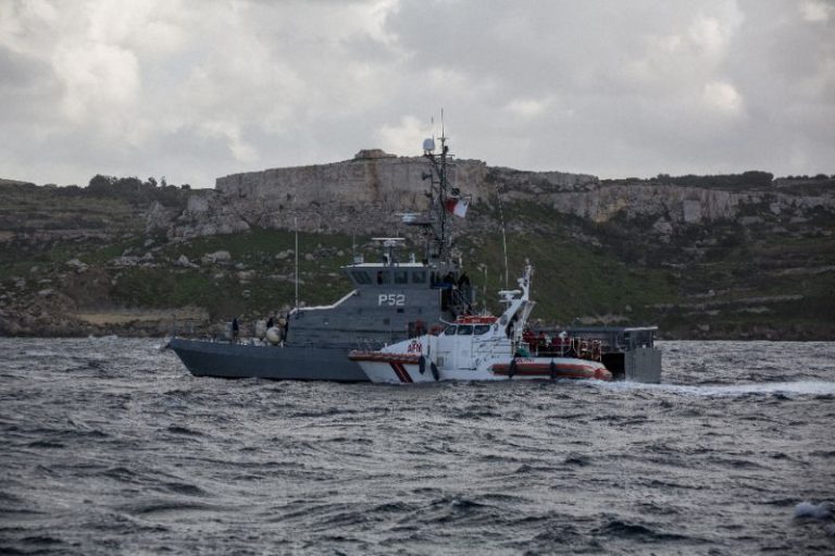 Maltese military seizes tanker hijacked by migrants