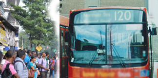 Transport of parcels on buses restricted