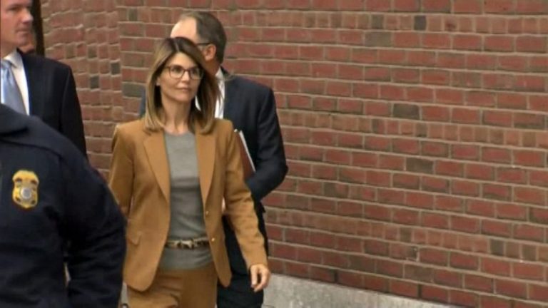 Actress Loughlin pleads not guilty in college bribery scam