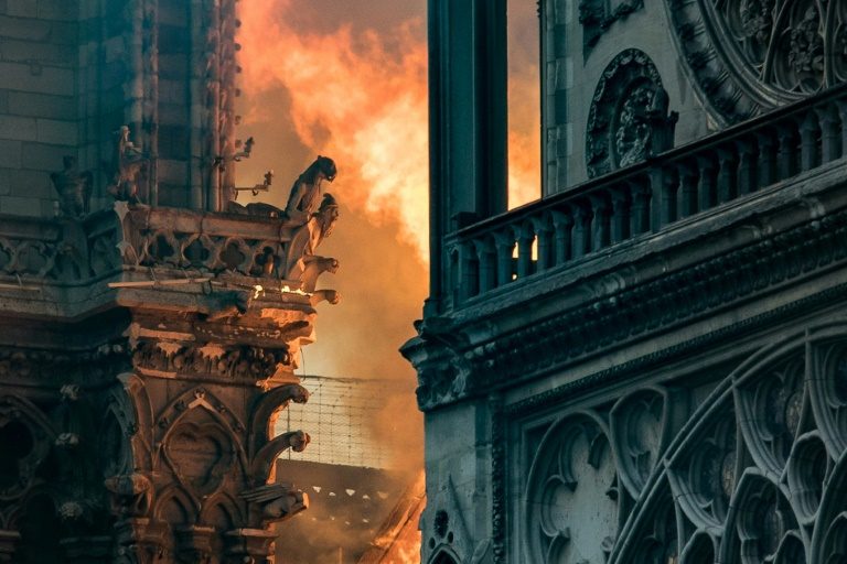 Macron vows to rebuild Notre-Dame after devastating fire