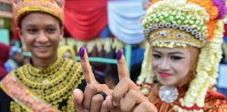 Indonesia’s ‘everyman’ leader on track to beat firebrand ex-general