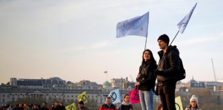 Nearly 300 arrested at London climate protests