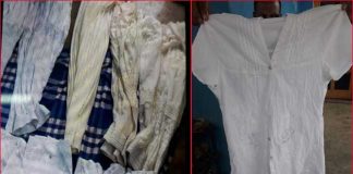 White female clothing found in house in Sainthamarudu