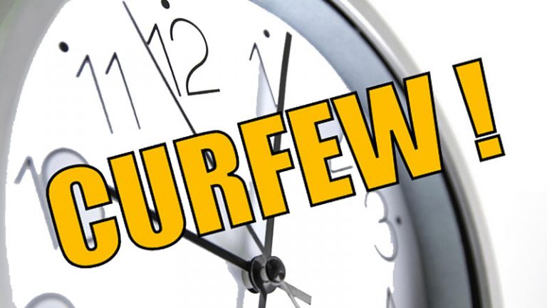 1091 arrested for violating curfew