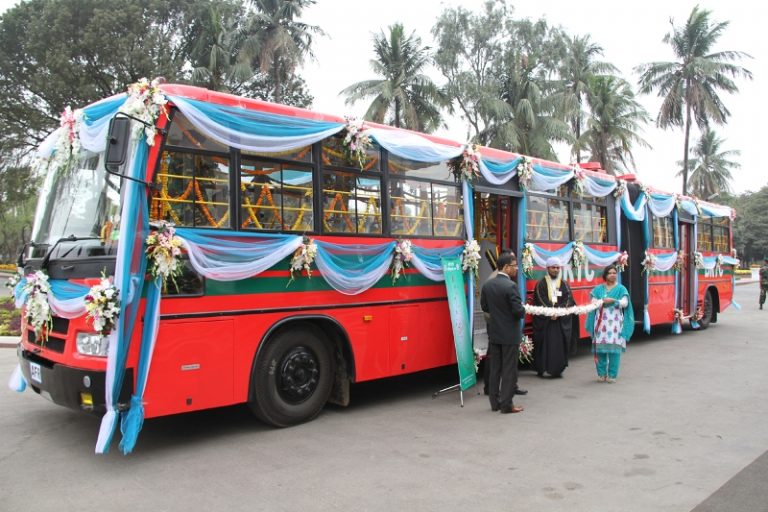India, Bangladesh tourists welcome launch of new bus service