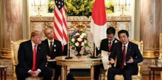 Trump strikes dovish tone on N. Korea, Iran