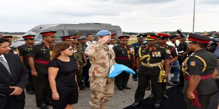 Two SL Peacekeepers among those honoured by UN