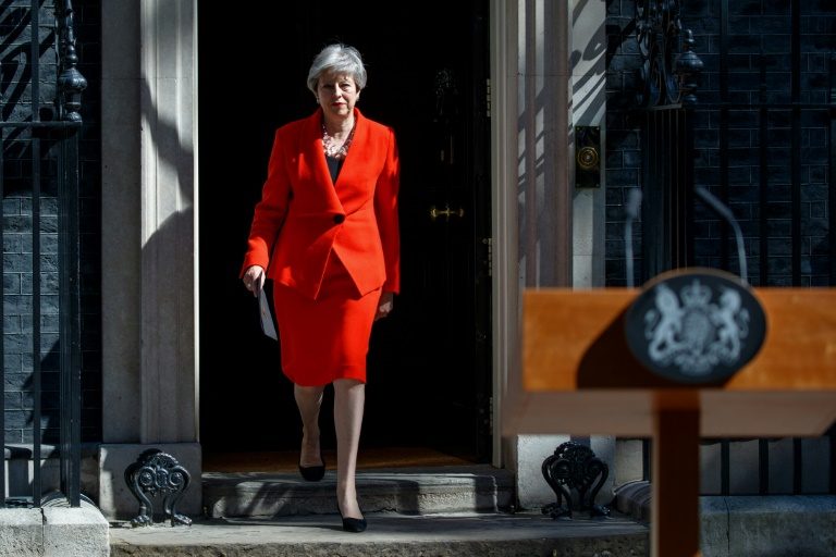 UK’s May quits as party leader, starting succession race