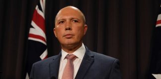 Australian Home Affairs Minister Peter Dutton to arrive in the country