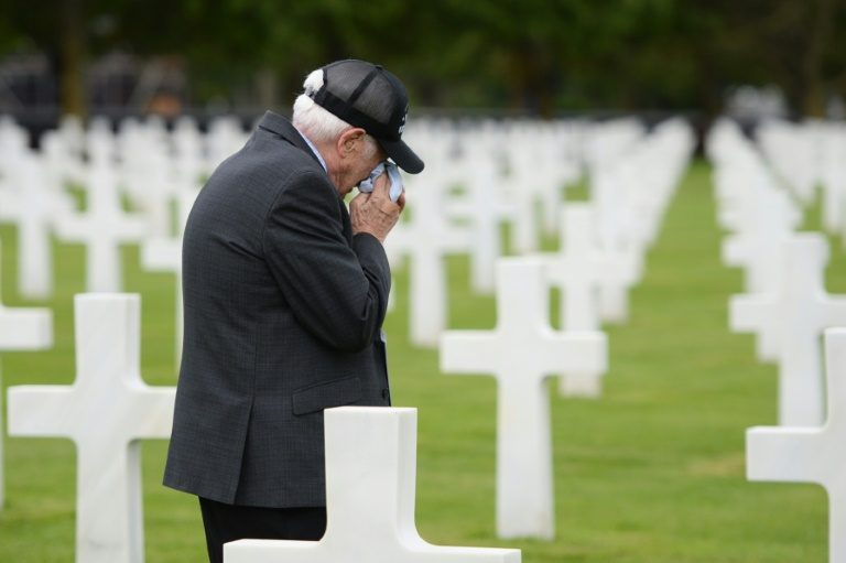 World leaders mark 75 years since D-Day on Normandy’s beaches