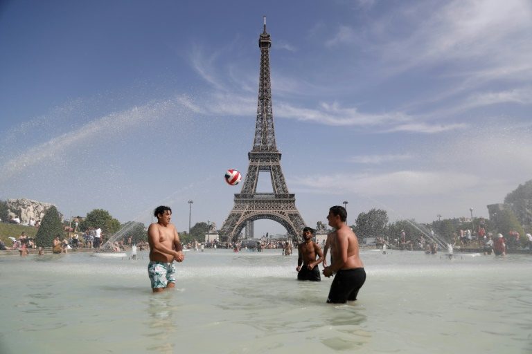 Paris braces for record heat as Europe scorched again