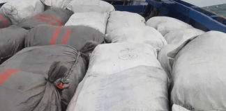 Indian boat intercepted in Lankan waters with over 2000kg of Beedi leaves