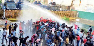 Tear gas, water cannons fired at protesting unemployed graduates