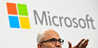 Profit soars for Microsoft fueled by cloud, business services