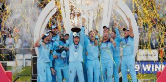 England crowned world champions