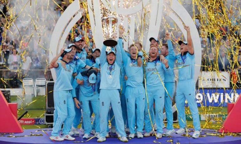 England crowned world champions