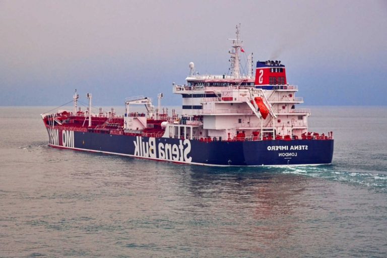 Iranian forces say they seized British-flagged oil tanker in Gulf