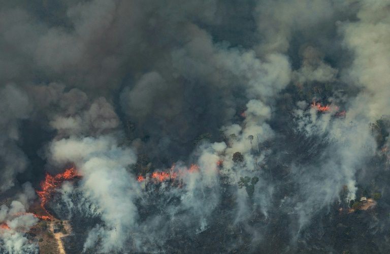 Brazil’s Bolsonaro open to foreign aid to fight Amazon fires