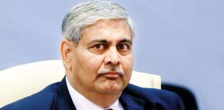 Chairman of the ICC arrives in the Island