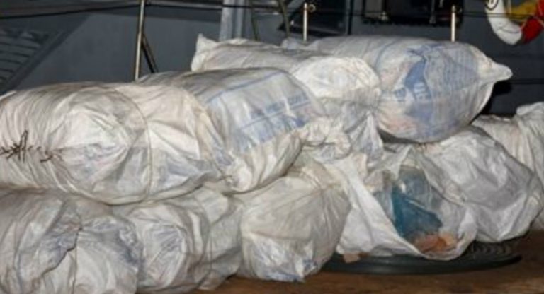 Beedi leaves found from dinghy in distress