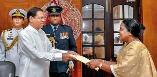 Ministerial portfolios of Anoma Gamage and Lucky Jayawardene ammended