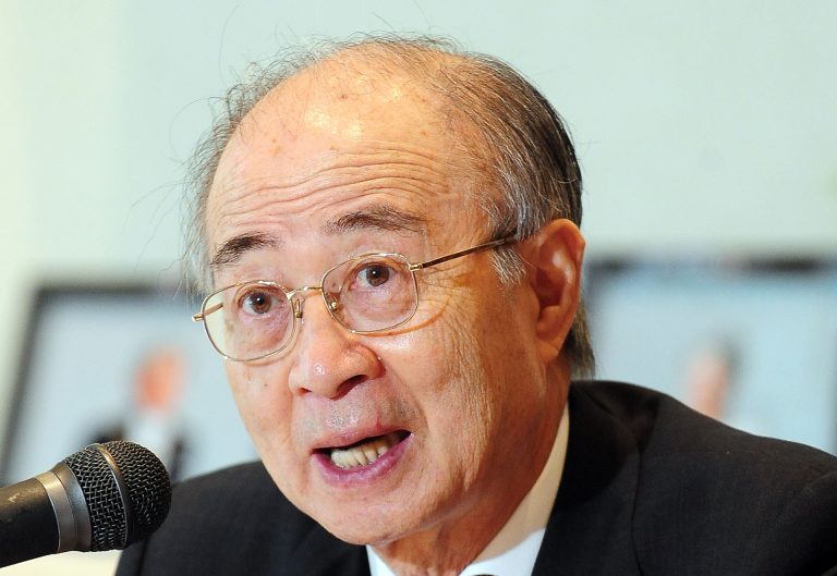President meets Japanese peace envoy Yasushi Akashi