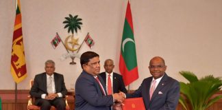 SL and Maldives sign agreement and MoUs