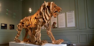 Leonardo da Vinci’s mechanical lion goes on display in Paris