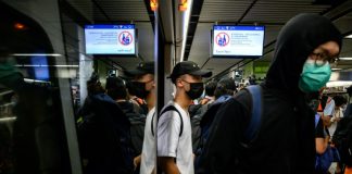 Hong Kong protesters call student boycott, strike after weekend of violence