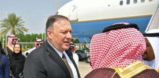 Pompeo confers with Gulf allies over Iranian ‘act of war’