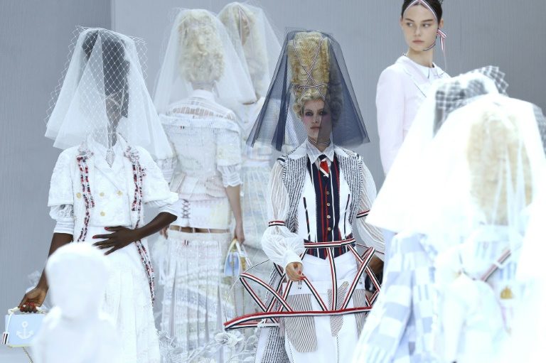 Powder that wig: Paris fashion goes all 18th century