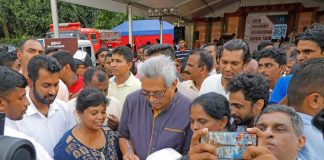 Gota autographs “Gotabaya”