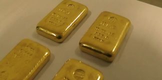 Suspect arrested with 40 gold biscuits at BIA