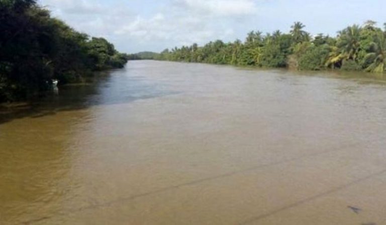 Water level of Nilwala on the rise