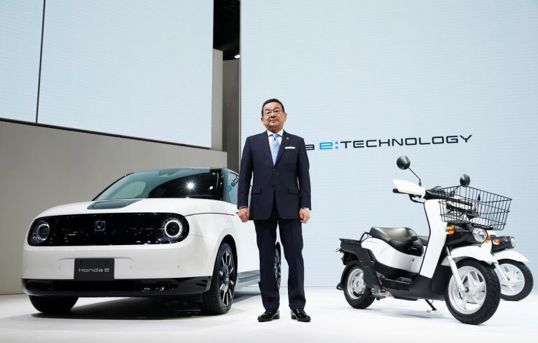 To go big on EVs, Japanese car makers think super-small