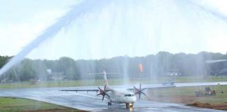 President declares open Jaffna International Airport