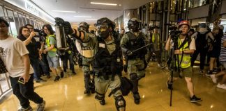 Chinese state media urge ‘tougher line’ on Hong Kong