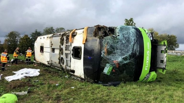 Lankan among 33 injured as bus overturns in France