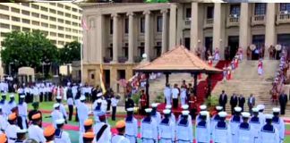 Ceremony to mark new President assuming duties begins