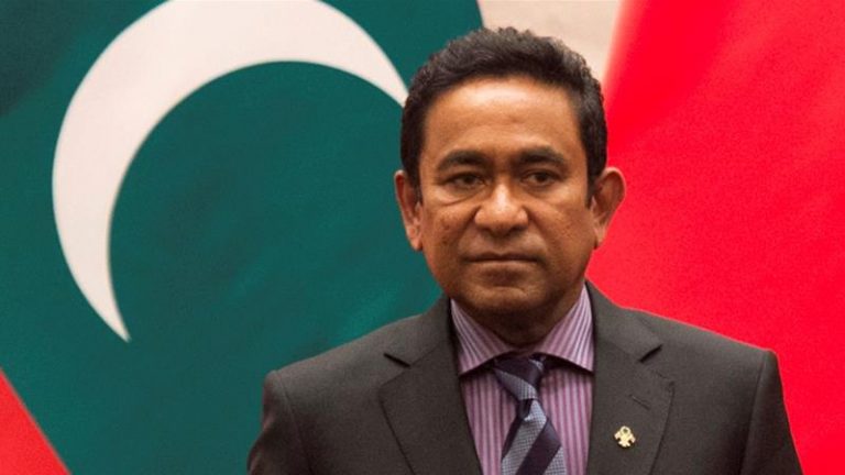 Former Maldivian president Abdullah Yameen sentenced for 5 years in prison