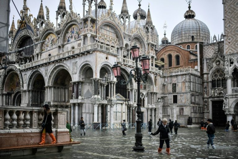 Climate change, corruption blamed for Venice flood devastation