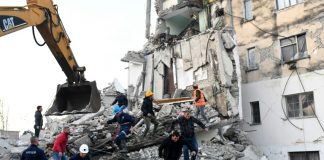 Six dead, 150 injured as powerful earthquake rocks Albania