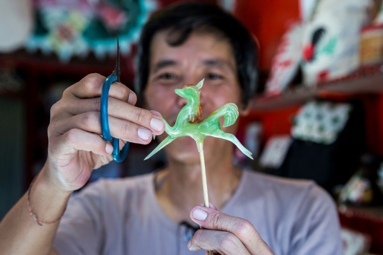 Hong Kong’s candyman turns sweets into an art form