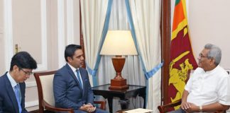 Afghan ambassador calls on President