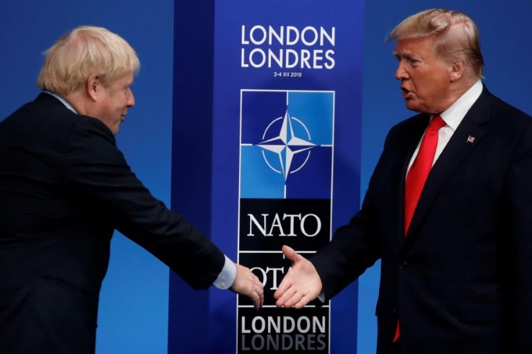 UK PM denies dodging Trump in pre-election NATO trip