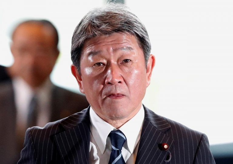 Japanese Foreign Minister in Sri Lanka